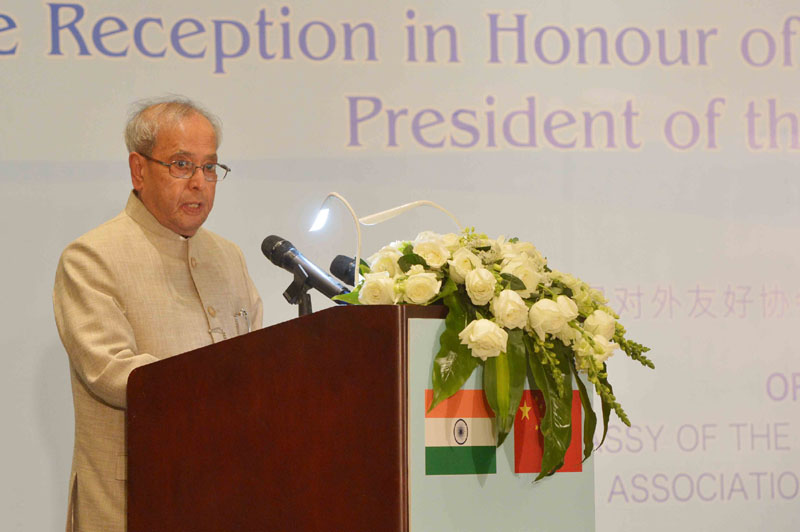 indiaseekstoengagewithchinainspiritofequality:prezmukherjee